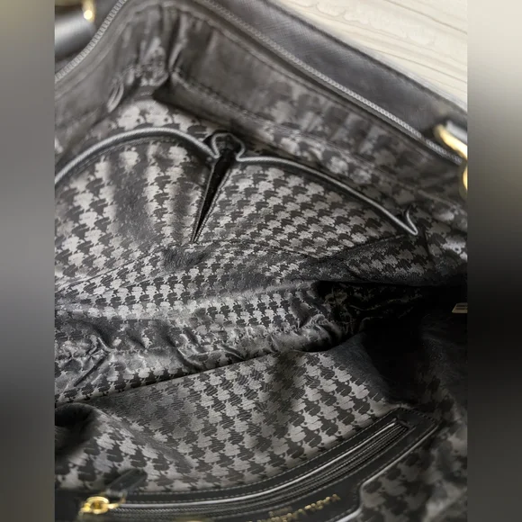 Karl Lagerfeld - Black Shoulder Hand Bag Tote - Picture 10 of 15